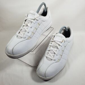 Easy Spirit ES Medley White Leather Women's Size 10 Sneakers